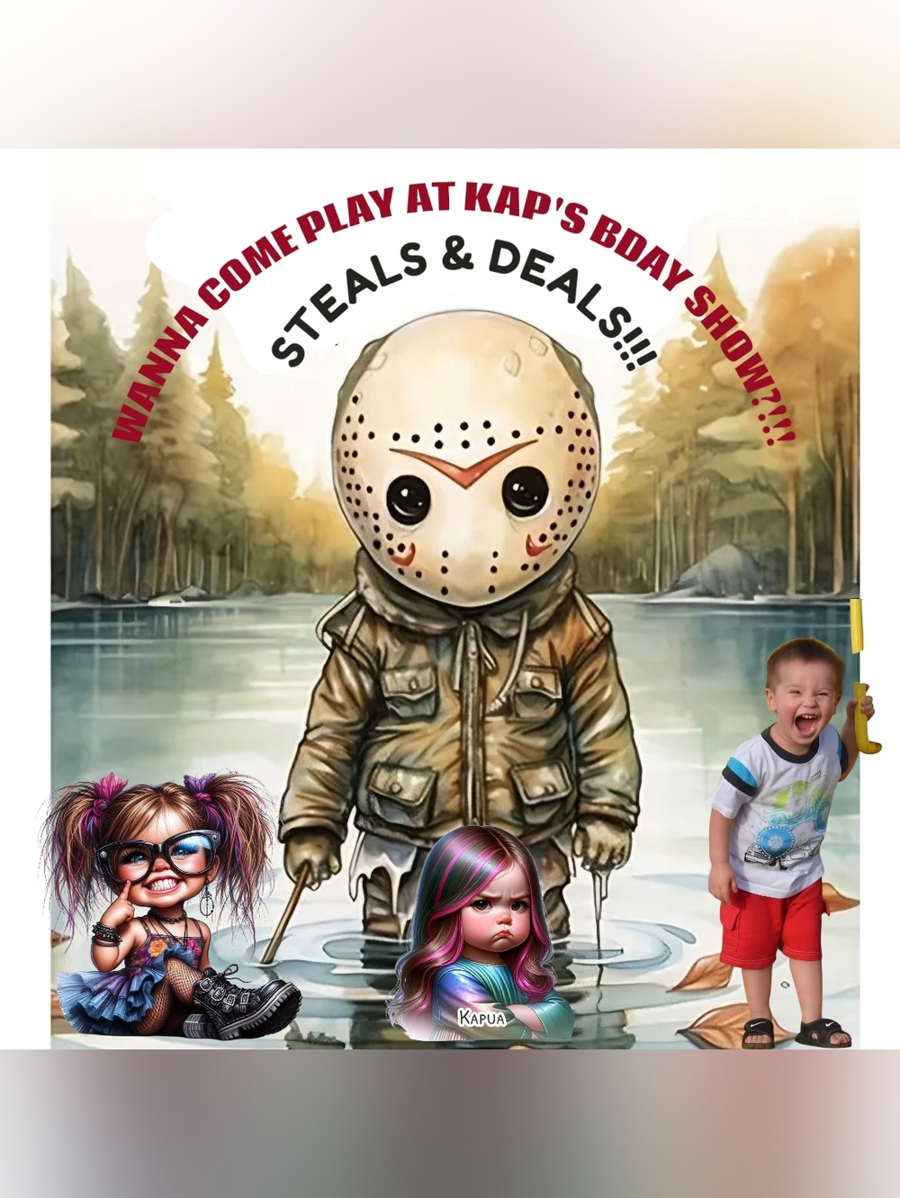 Kapua's (aka "Kap") MAIN Live Show Flyer - Picture 14 of 14